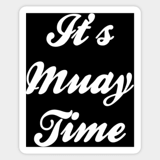 Muay Thai Black Sticker